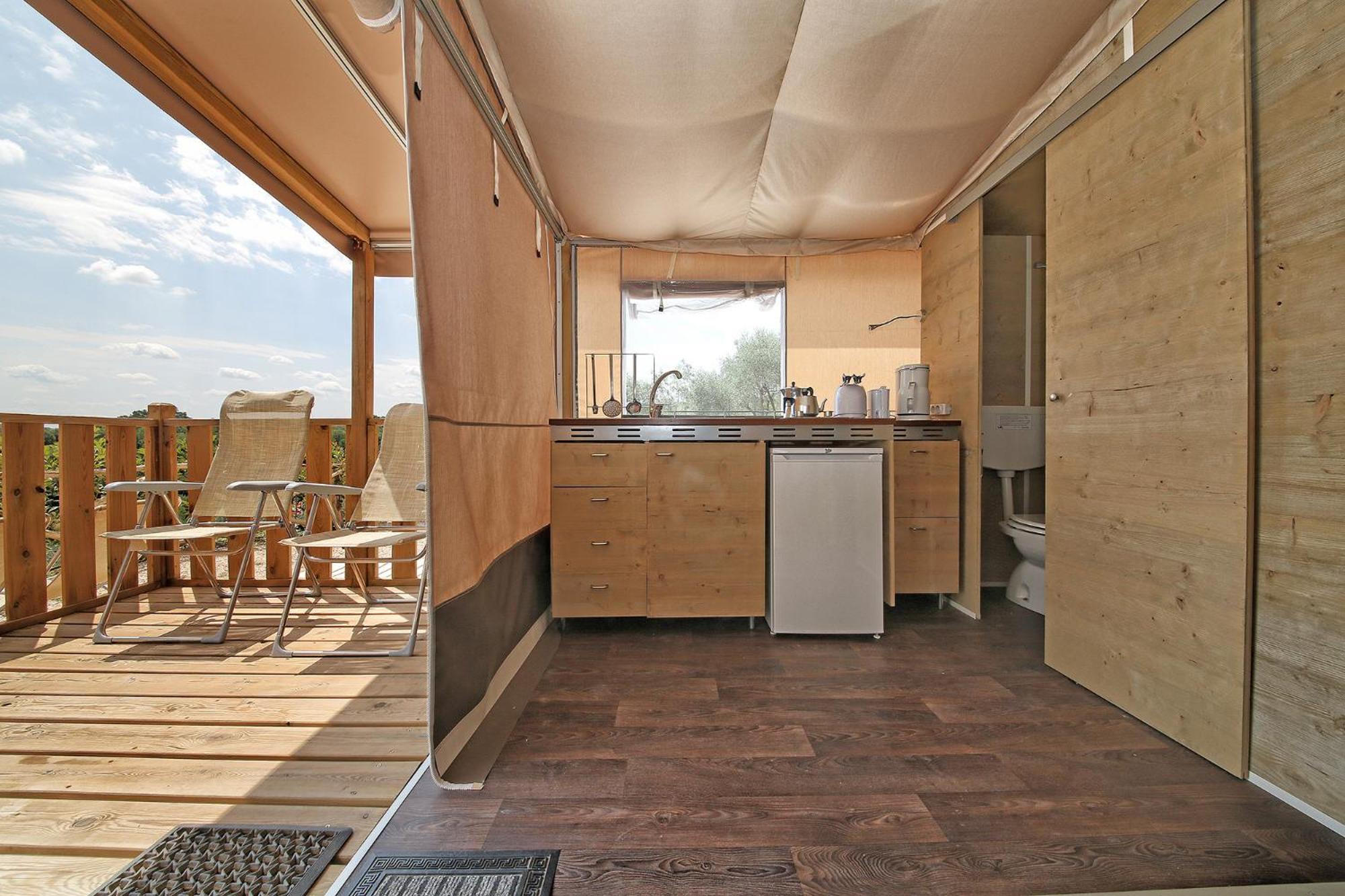 Barricata Holiday Village Scardovari Camera foto Ecocapsule interior