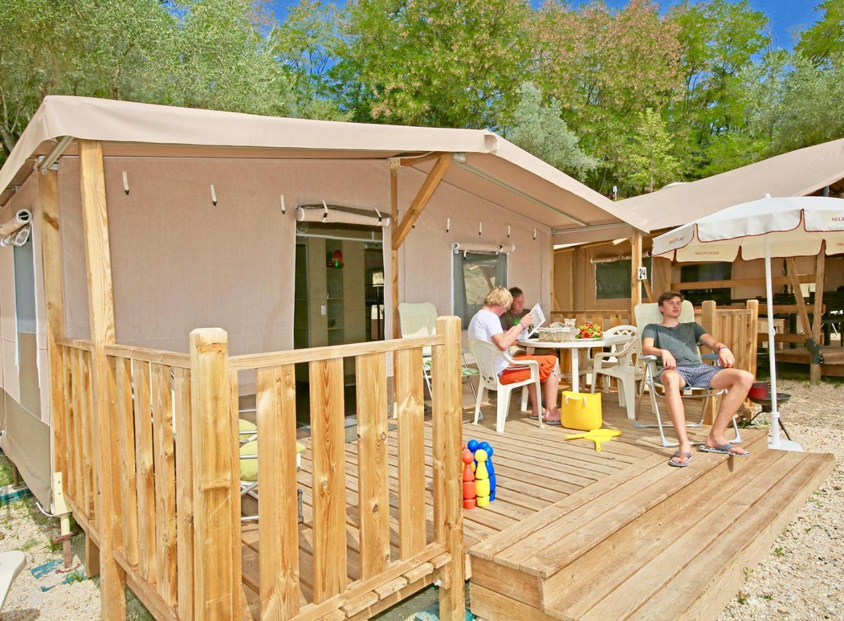 Barricata Holiday Village Scardovari Camera foto Campsite in France