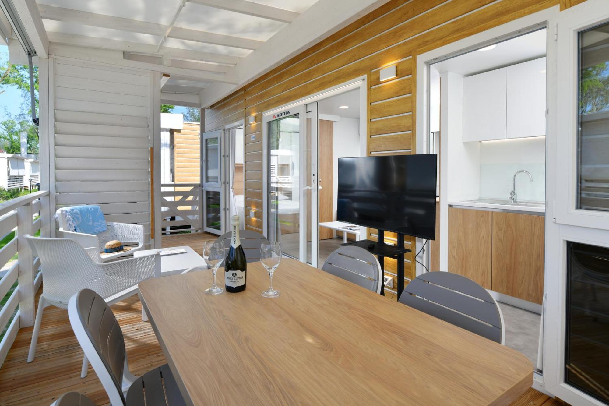 Barricata Holiday Village Scardovari Esterno foto The interior of a typical suite