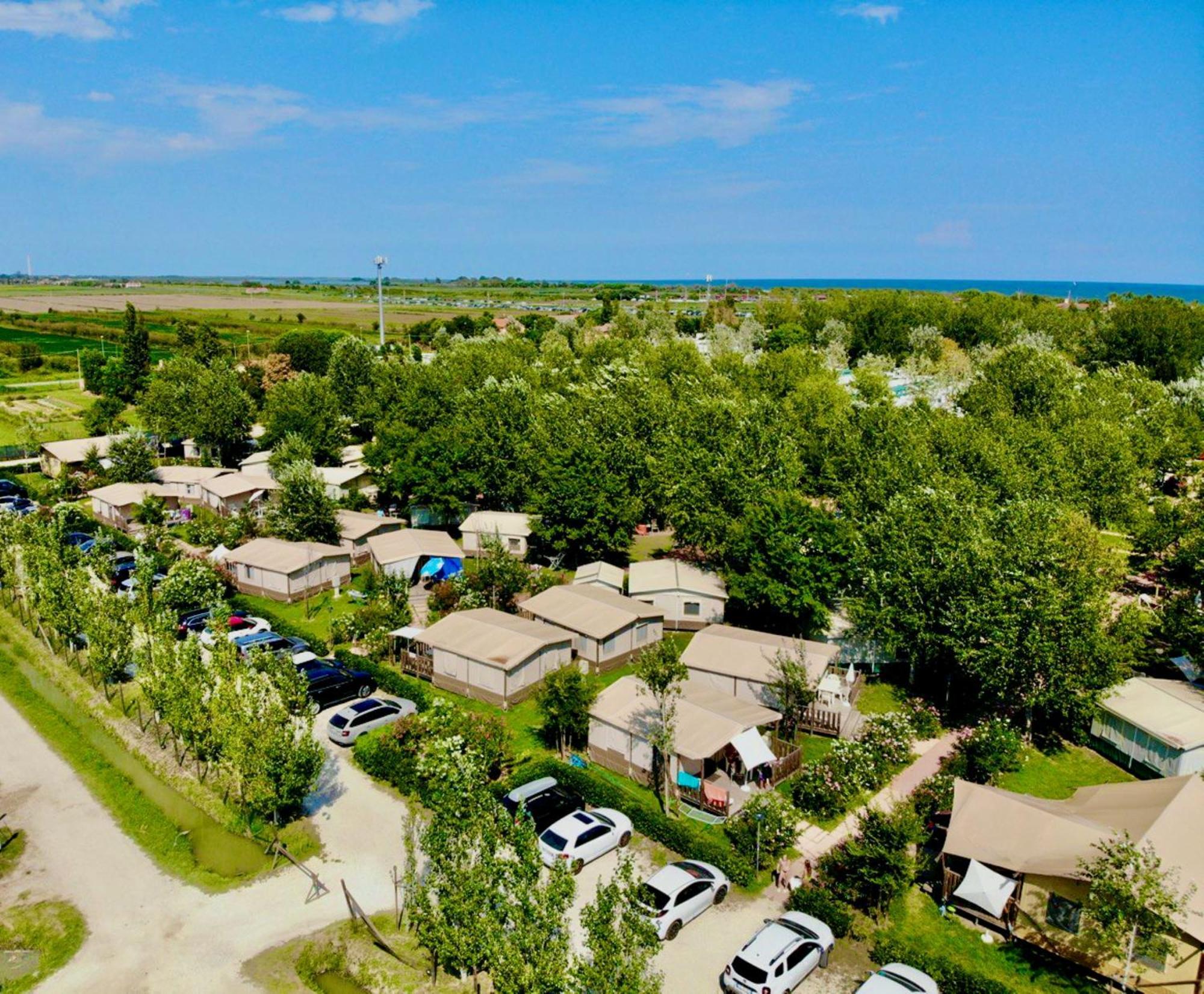 Barricata Holiday Village Scardovari Camera foto Aerial view of the community