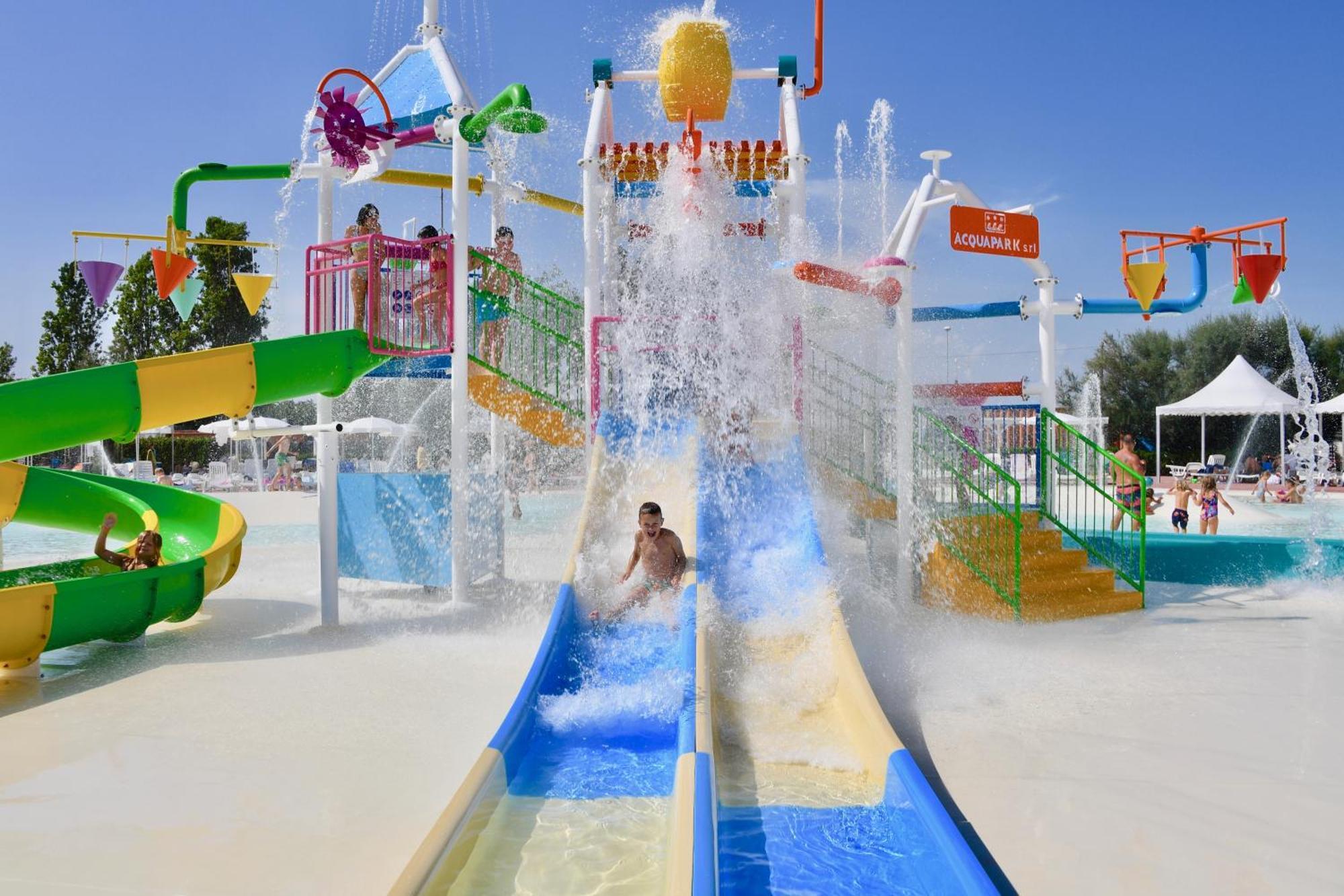 Barricata Holiday Village Scardovari Esterno foto Splash Island